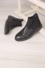 بوت طبی چرم طبیعی مردانه کد 481 - تصویر 4