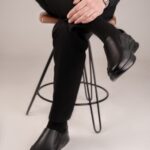 کفش مردانه طبی چرم طبیعی پاتکان کد 402