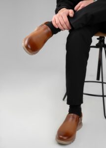 کفش مردانه طبی چرم طبیعی سوما