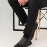 کفش مردانه طبی چرم طبیعی کد 436