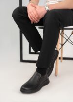 کفش مردانه طبی چرم طبیعی کد 436