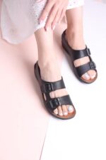 صندل رکابدار زنانه طبی بانی پاژ مدل شمیم - تصویر 3